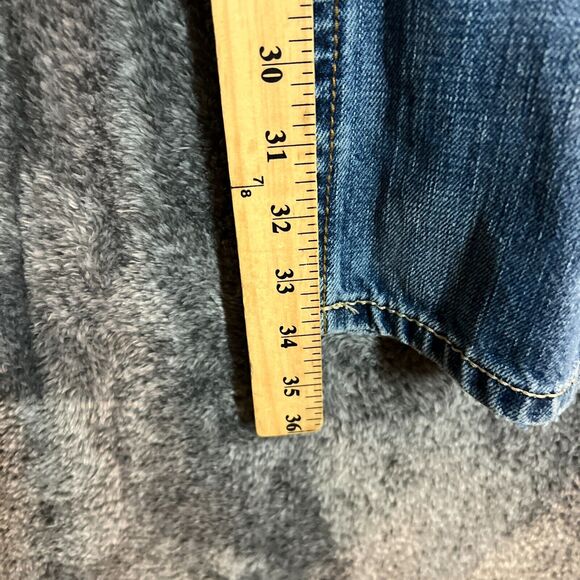 Ariat Men's Slim Straight Jeans - Light Blue - Picture 7 of 10